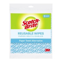5-Pack Scotch-Brite Reusable Wipes